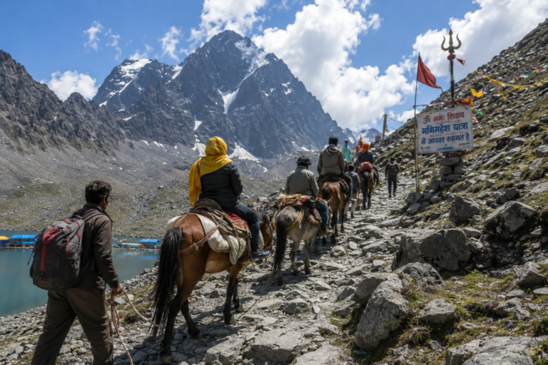 Premium Manimahesh Yatra Horse and Tent Package 5 Days