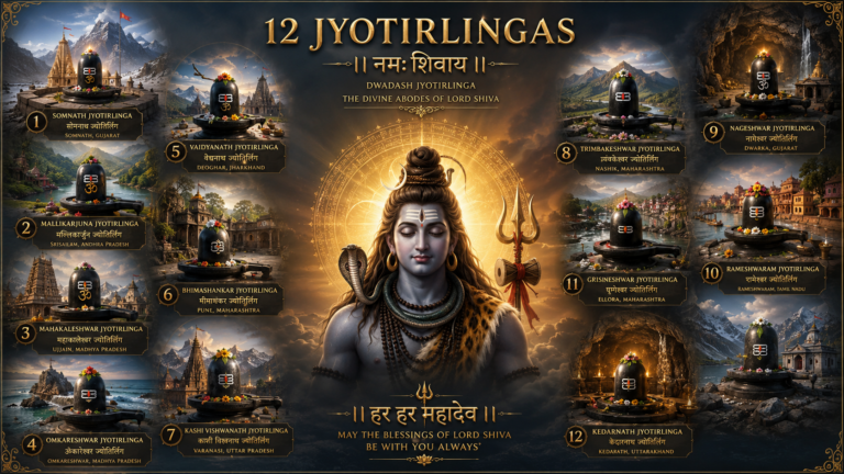 12 Jyotirlingas of Lord Shiva Every Devotee Should Know